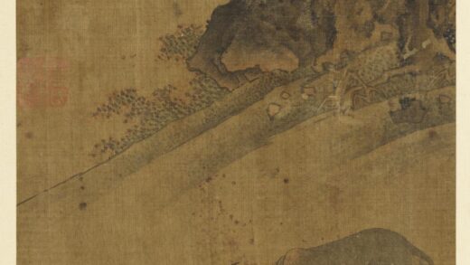 历代画幅集册册 无款秋林归牧.jpg