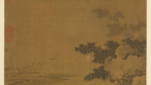 历代画幅集册册 无款竹石双鹭.jpg