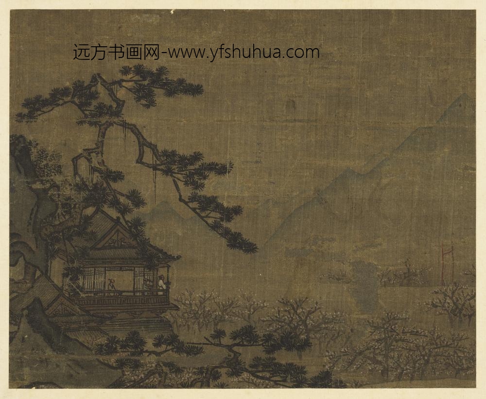 历代画幅集册册-无款赤壁图-