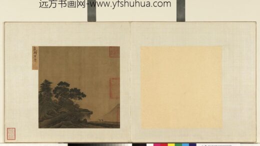 名绘集珍册 宋贾师古岩关古寺.jpg