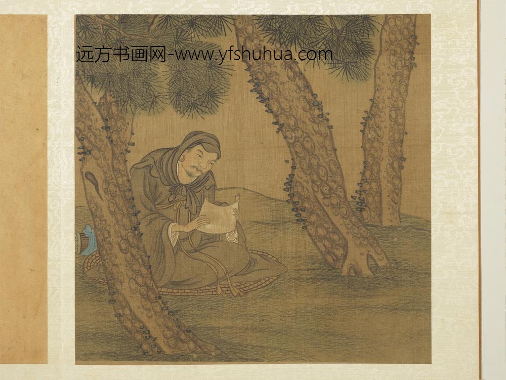 宋人十六应真像册-应真像（二）