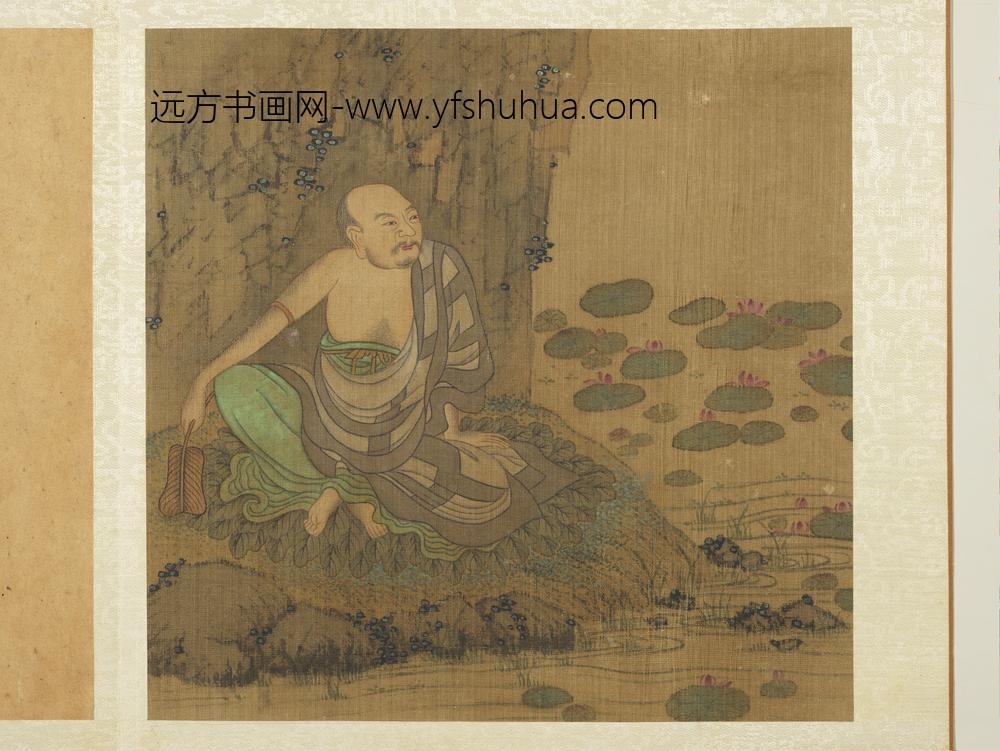 宋人十六应真像册-应真像（六）