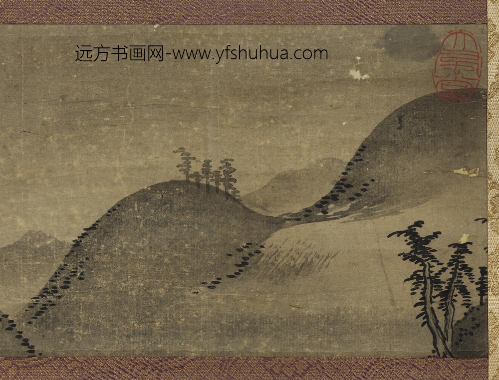 宋人山水小景轴宋人山水小景轴