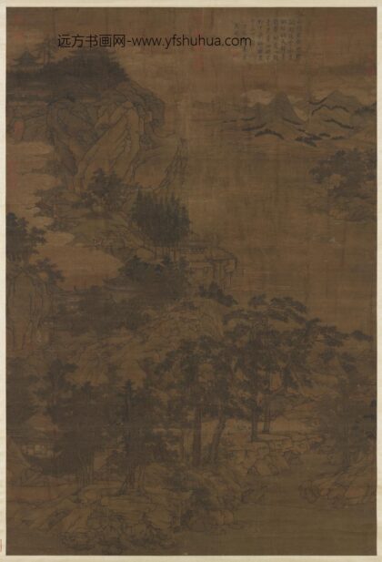 宋人松岩仙馆轴.jpg