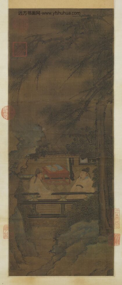 宋人松溪书屋轴.jpg