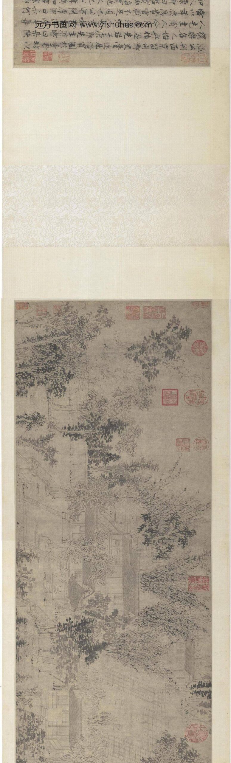 宋人画司马光独乐园图卷_