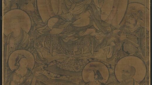 宋人画如来说法图轴.jpg