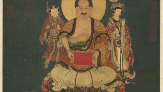 宋人画无量寿佛轴.jpg