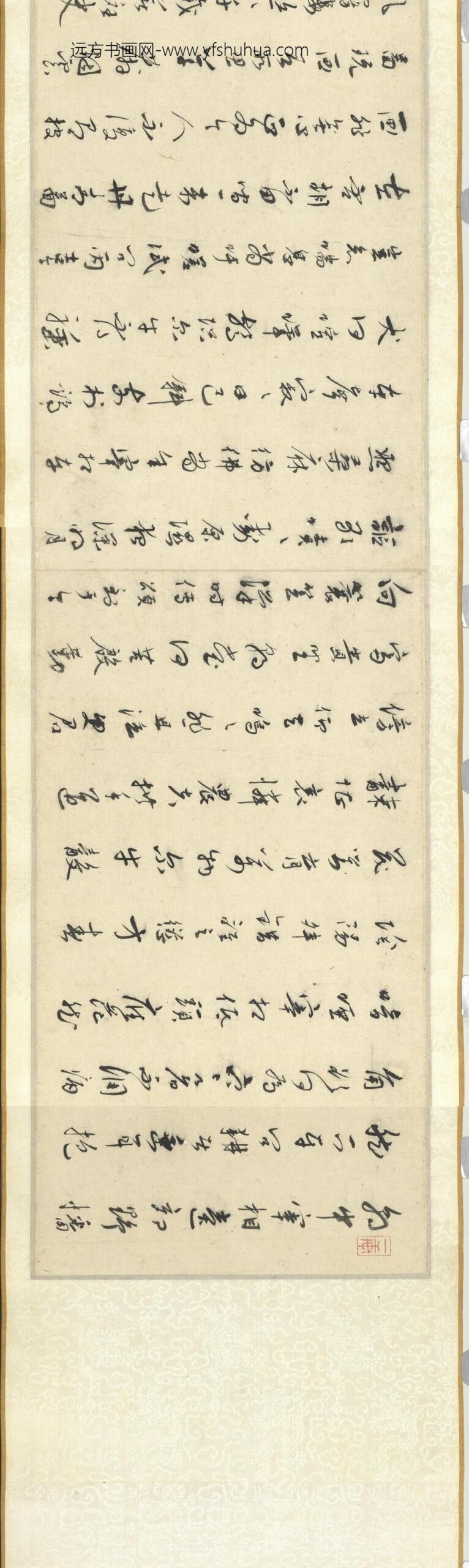 宋人画问喘图卷_