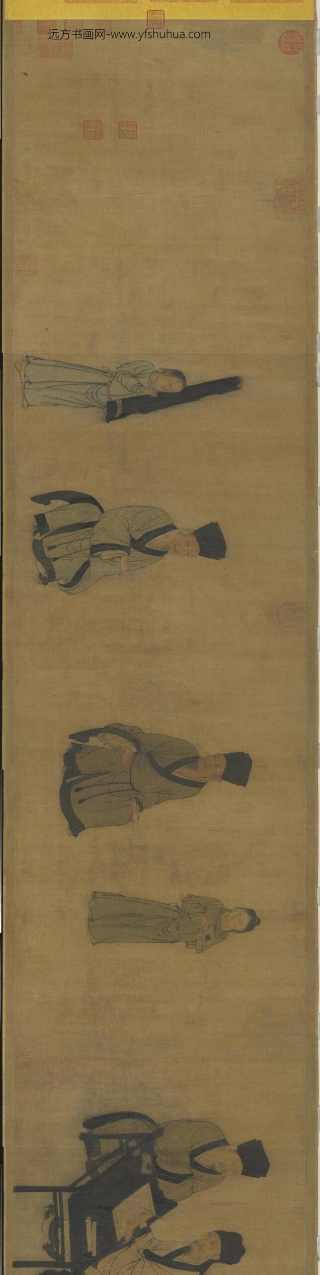 宋人耆英会图卷_