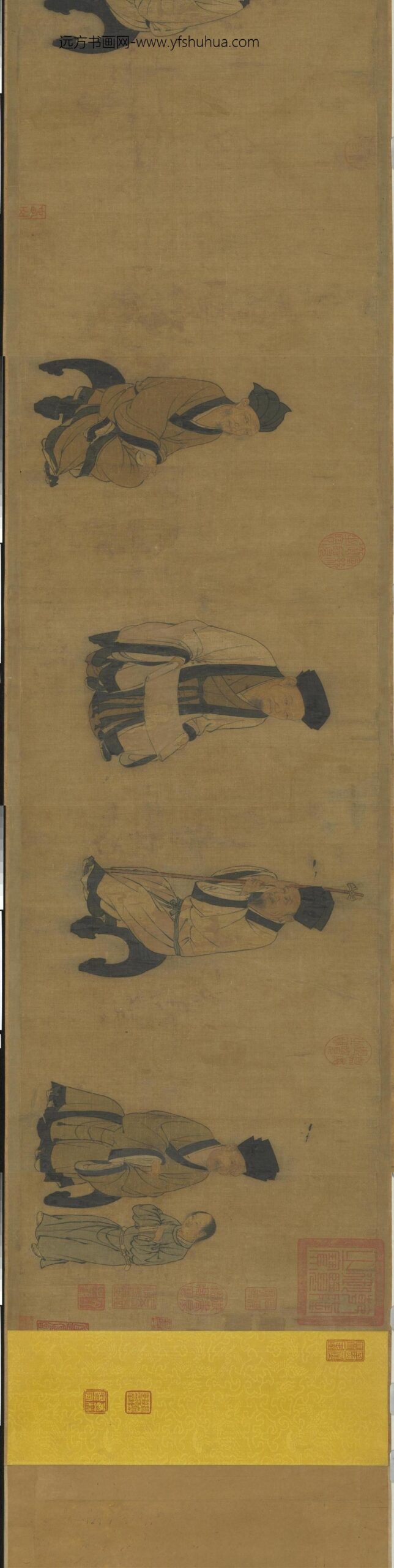 宋人耆英会图卷_