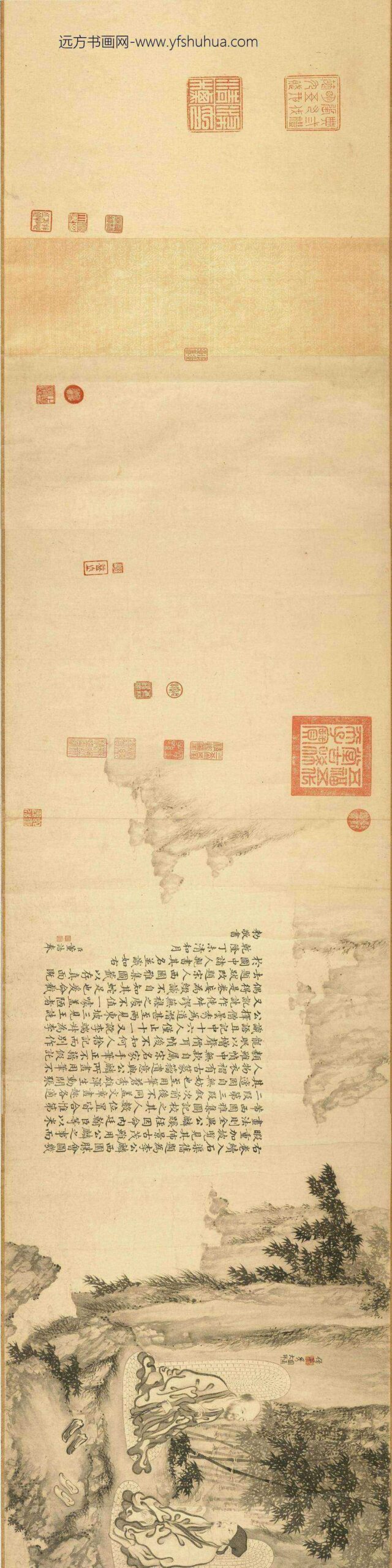 宋人西园雅集卷-台北故宫博物院_