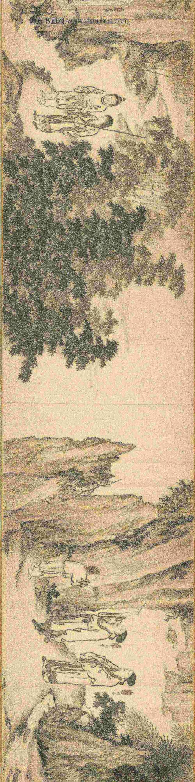 宋人西园雅集卷-台北故宫博物院_