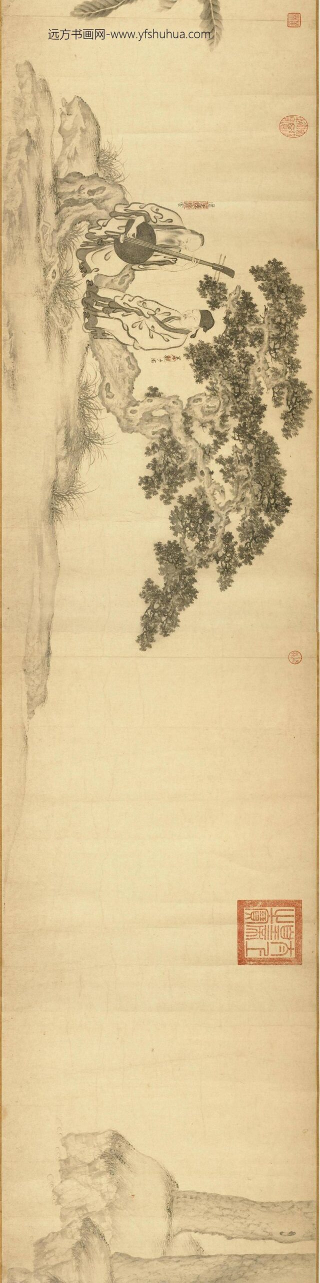 宋人西园雅集卷-台北故宫博物院_