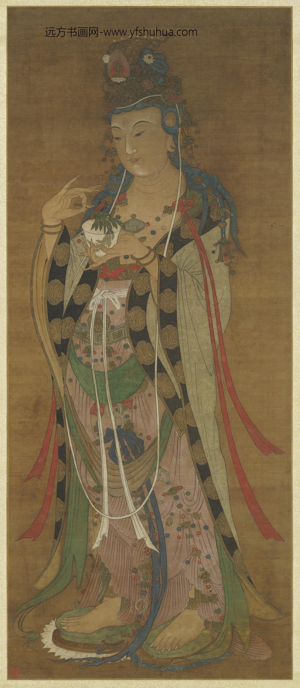 宋人观音大士轴