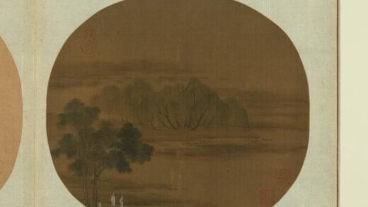 宋人院画册 宋人画夏景.jpg