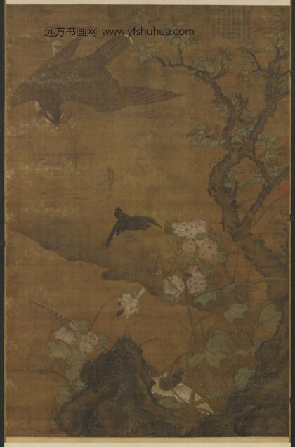 宋人隼击图轴.jpg