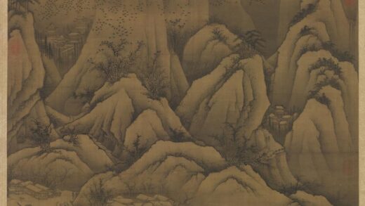 宋人雪山行旅轴.jpg