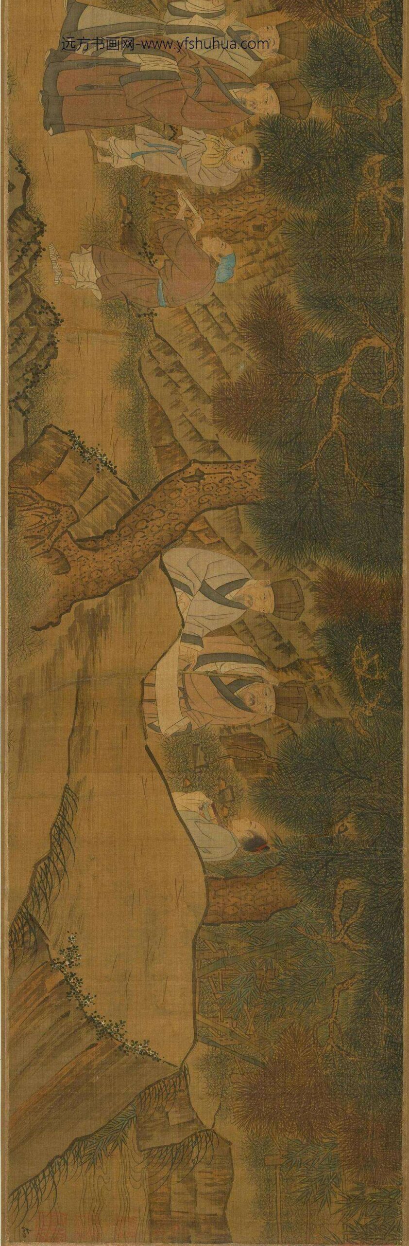 宋人香山高会图卷-台北故宫博物院_