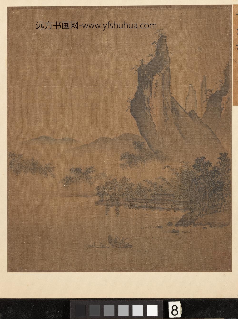 宋叶肖岩西湖十景图册-平湖秋月