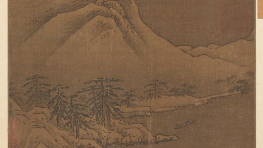 宋叶肖岩西湖十景图册 断桥残雪.jpg