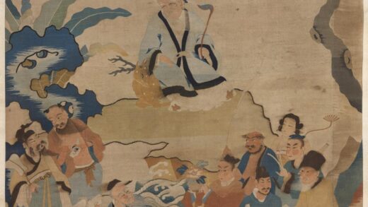 宋缂丝群仙祝寿轴.jpg