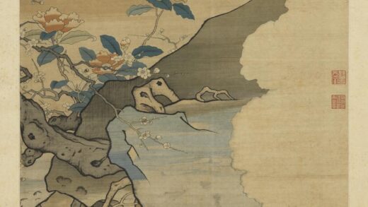宋缂丝花鸟轴.jpg
