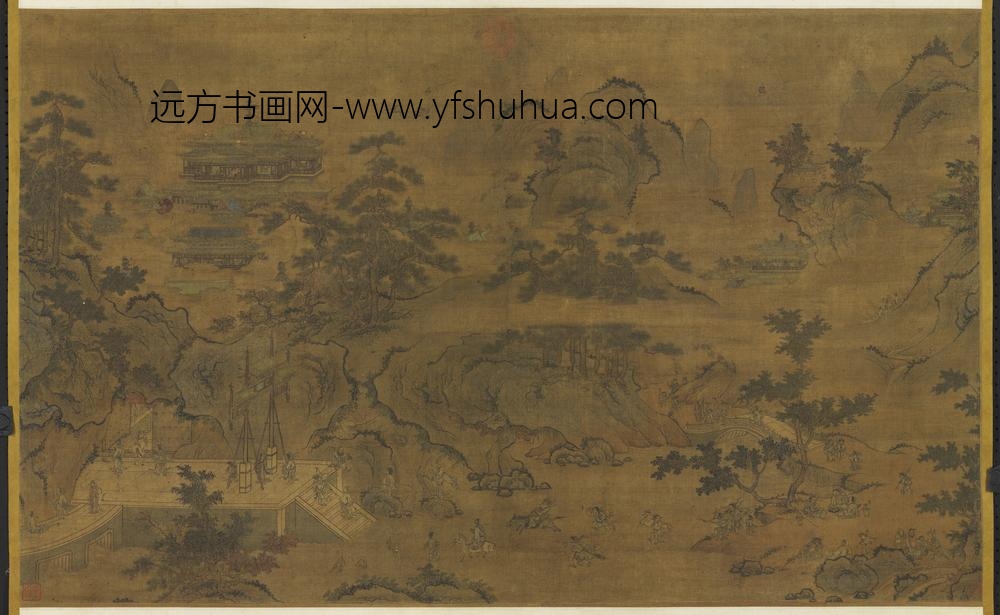 宋赵大亨蓬莱仙会轴