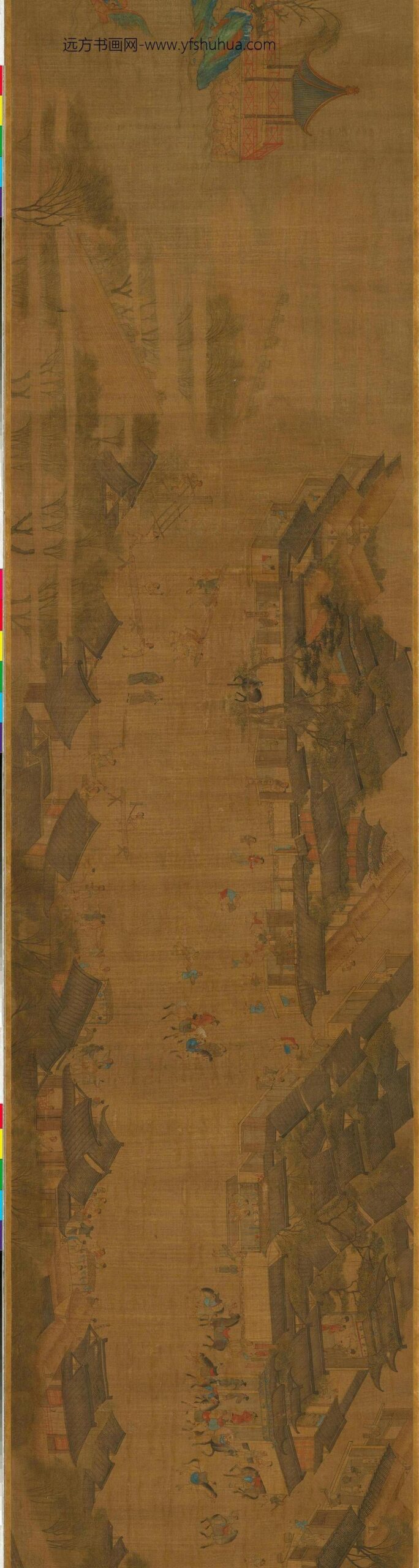 张择端-清明上河图卷-台北故宫博物院_