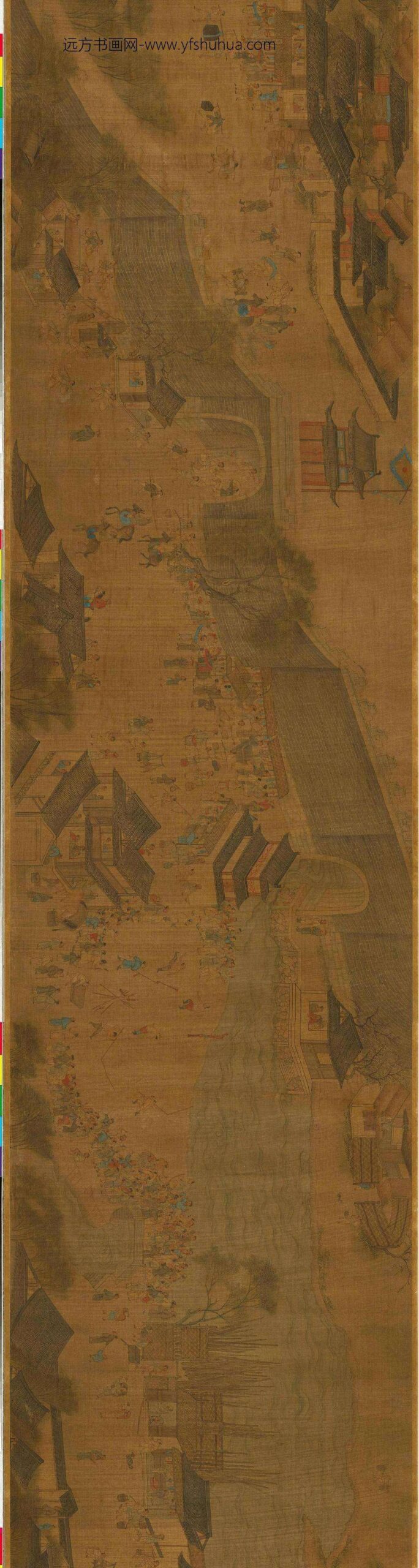 张择端-清明上河图卷-台北故宫博物院_