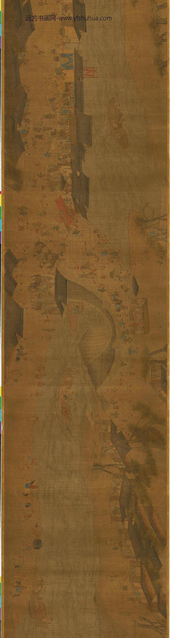 张择端-清明上河图卷-台北故宫博物院_