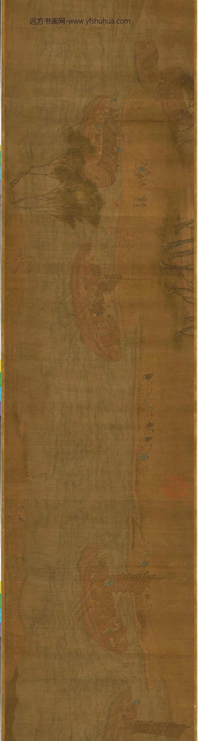 张择端-清明上河图卷-台北故宫博物院_