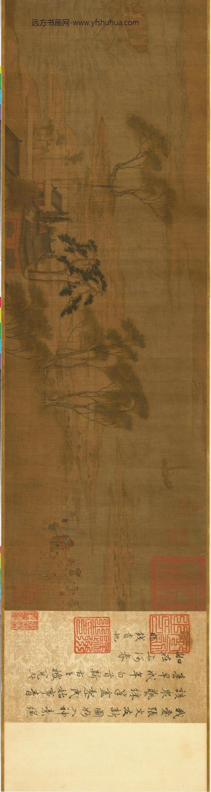 张择端-清明上河图卷-台北故宫博物院_