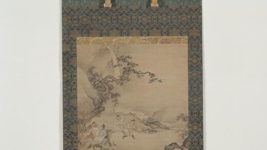 日本江户时代传狩野探幽二十四孝图轴南.jpg