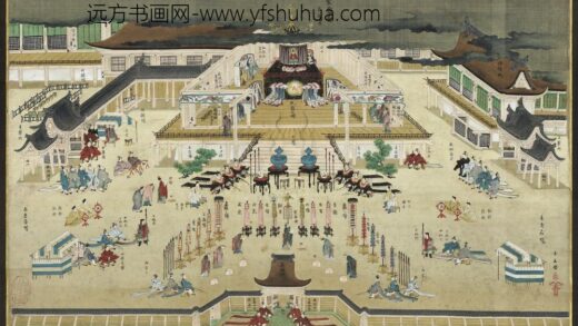 日本紫宸宫殿图轴日本紫宸宫殿图轴.jpg