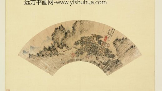 明人便面画册（三）册明关思松溪钓艇.jpg