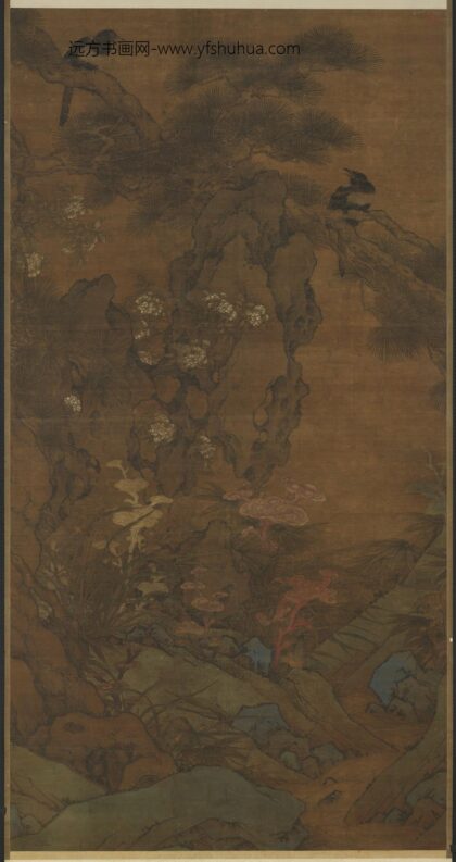 明人画双喜轴.jpg
