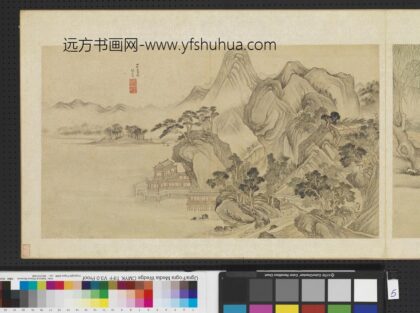 明人画幅集册 水阁依崖.jpg
