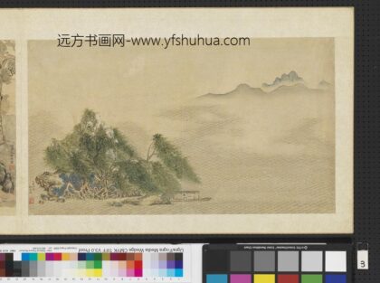 明人画幅集册 雨潮万顷.jpg