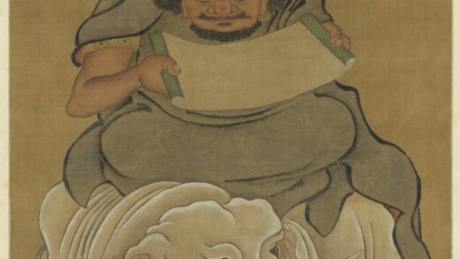 明人画普贤大士像轴.jpg