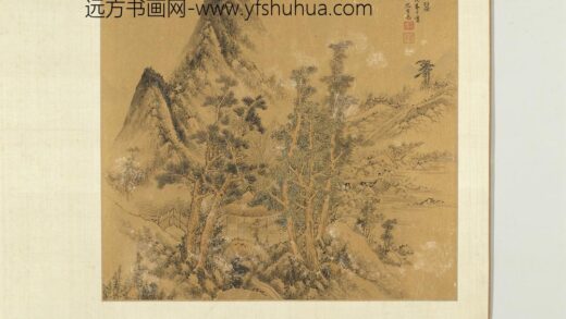 明人祝寿书画合璧册 击鼓吹笙.jpg