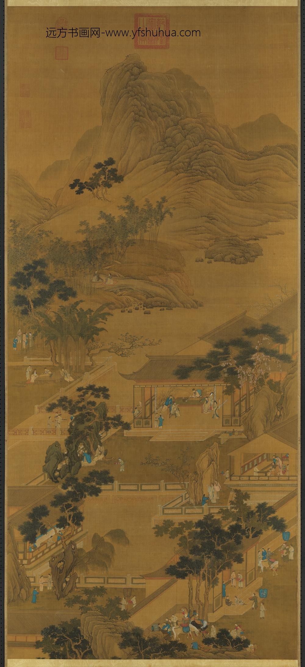 明人西园雅集轴