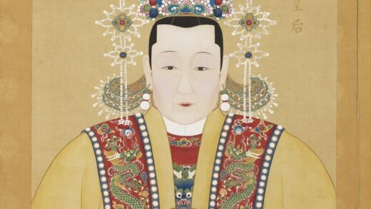 明代帝后半身像（一）册 孝庄睿皇后.jpg