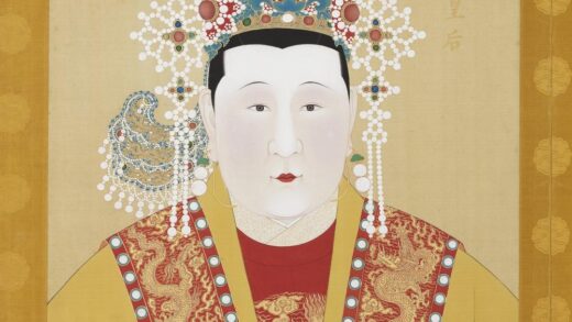 明代帝后半身像（一）册 孝恭章皇后.jpg