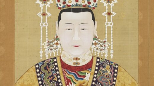 明代帝后半身像（一）册 孝静毅皇后.jpg