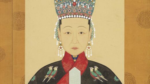 明代帝后半身像（二）册 孝和皇后.jpg