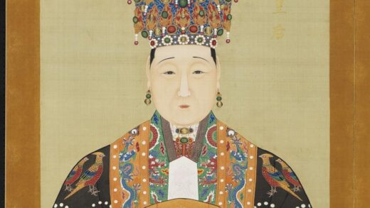 明代帝后半身像（二）册 孝定皇后.jpg