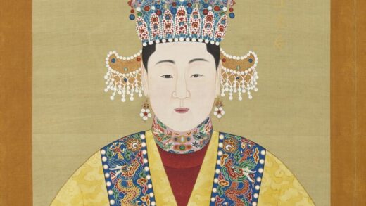 明代帝后半身像（二）册 孝懿庄皇后.jpg