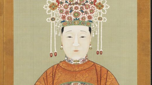 明代帝后半身像（二）册 孝靖皇后.jpg