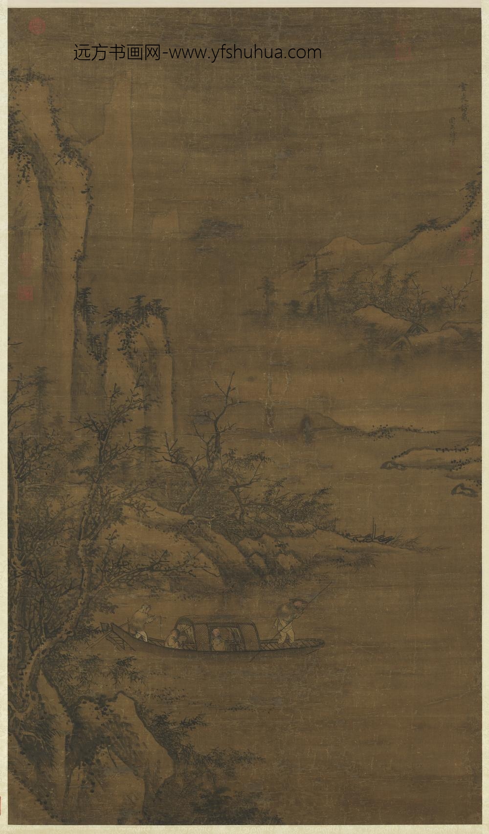 明周文靖雪夜访戴轴